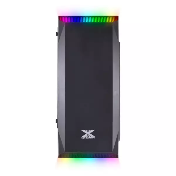 GABINETE GAMER BOREALIS PT LED RGB