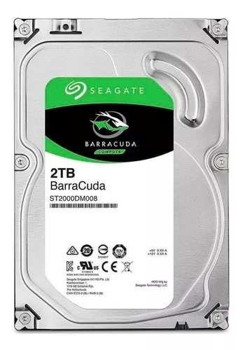 HD SATA3 2TB SEAGATE 5400RPM BARRACUDA ST2000DM008