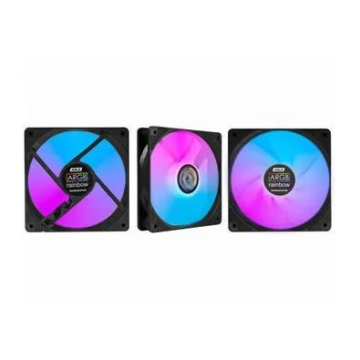 KIT COOLER KMEX ARGB AALA 120x120+CONTROLE REMOTO