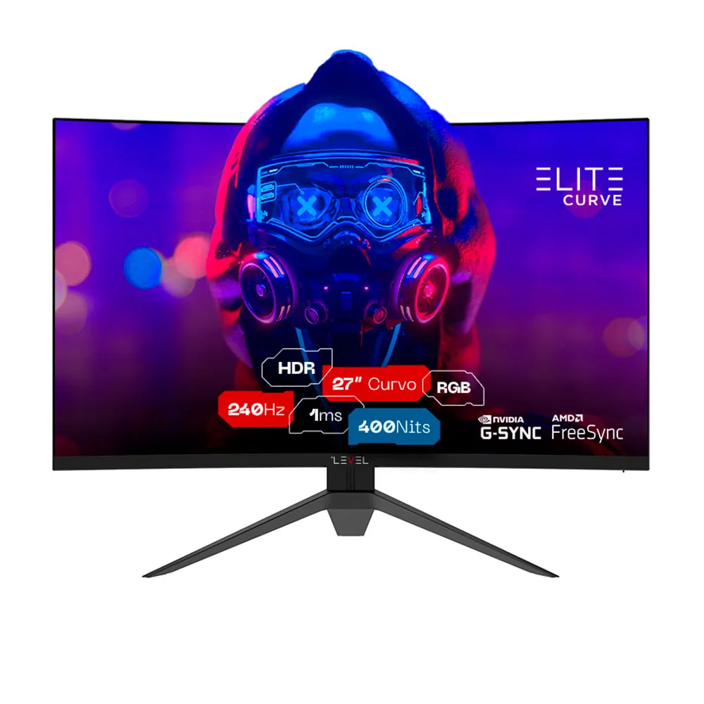 MONITOR GAMER LEVEL ELITE CURVE 27
