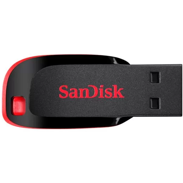 PEN DRIVE 16GB USB 2.0,CRUZER BLADE, PRETO, SDCZ50, SANDISK