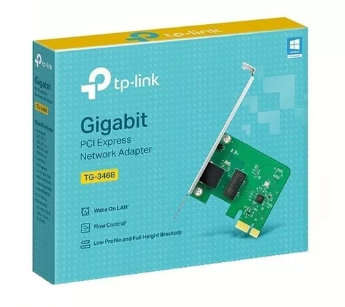 PLACA DE REDE 10/100/1000 PCI EXPRESS TPLINK TG3468