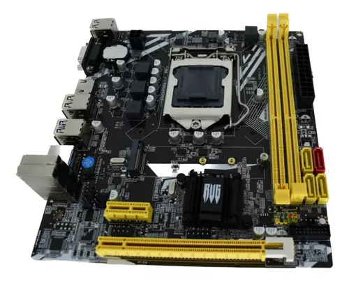 PLACA MAE B75 1155 2ª E 3ª GERAÇÃO ATÉ 16GB GIGABIT 1000MBPS REVENGER