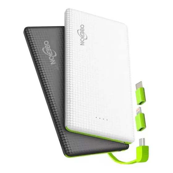 POWER BANK 10.000 MAH MULTI CONEXÃO  TYPE-C V8 LIGHTNING OBERON