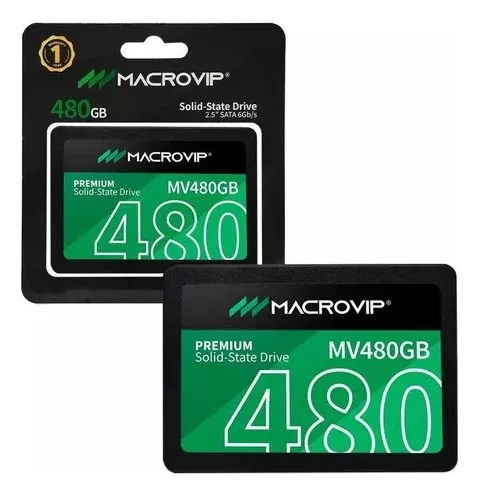 SSD 480GB MACROVIP 480GB 2.5 SATA 3 - MV480GB