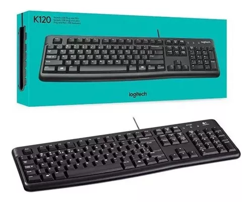 TECLADO USB K120 PRETO LOGITECH