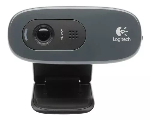 WEB CAM USB HD 720P C270 COM MICROFONE PRETO LOGITECH